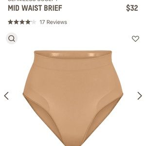 SKIMS NWT Seamless Sculpting Briefs